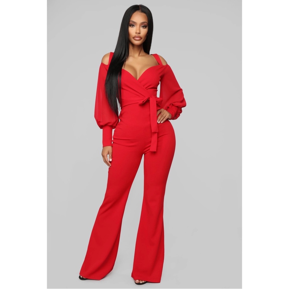🔥Red jumpsuit🔥
